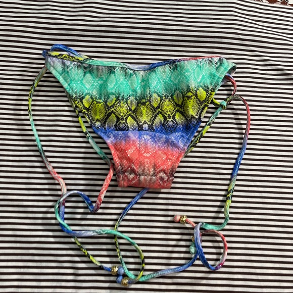 Milly Cabana Bikini Strings Bottom - Picture 12 of 15